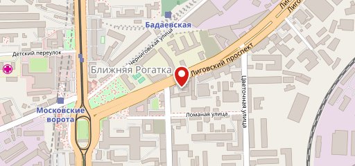 Форрест на карте