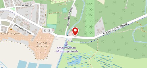 Gaststätte Forsthaus Markgrafenheide на карте