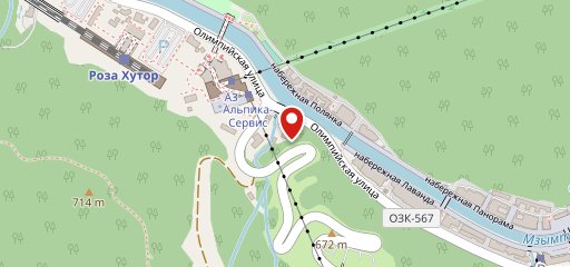 Форт Эврика на карте