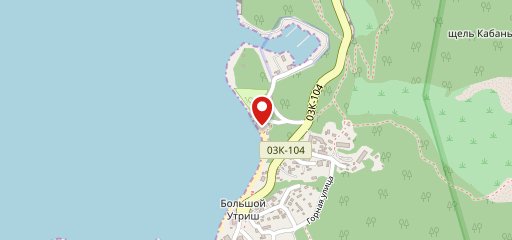 Форт Утриш на карте