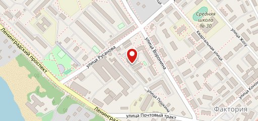 Фонтан на карте