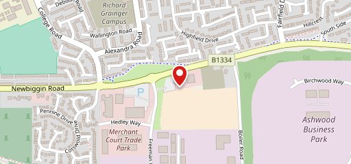 The FoxCover Ashington на карте