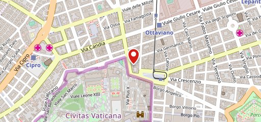 Francesco 1° Ristorante на карте
