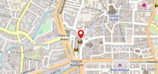 Restaurant Le bistrot de Cédric на карте
