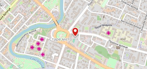 Франс.уа на Пушкина на карте