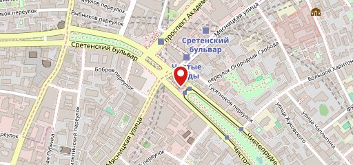 Французская выпечка на карте