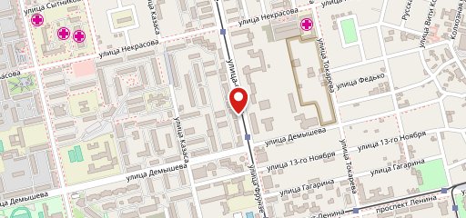 Французский бульвар на карте