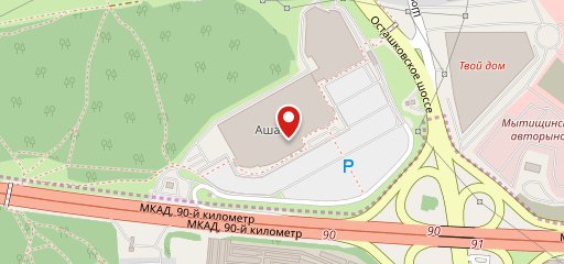 Французский бургер на карте