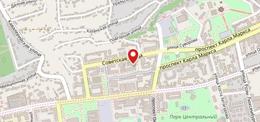 Французская пекарня на карте