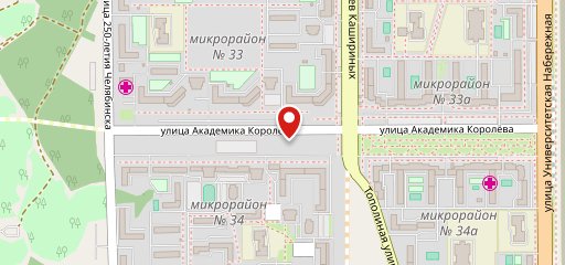 Французская пиццерия на карте