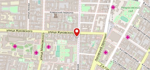 Франзцуское кафе на карте