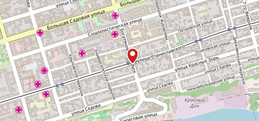 Фрау Марта на карте