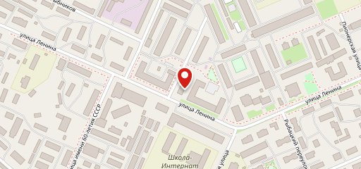 Фрегат в Пустозерске на карте