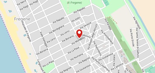 Fregene Rome на карте