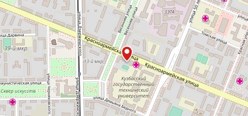 Фрейд, кафе на карте