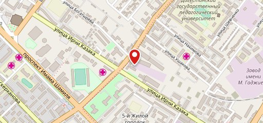 Город М на карте