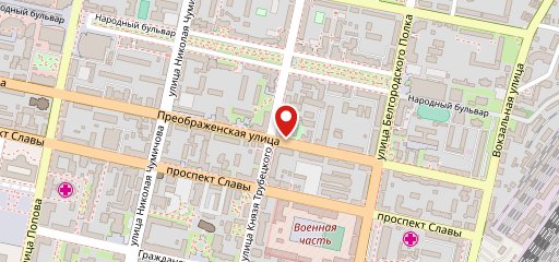 Фрэско, Кафе на карте
