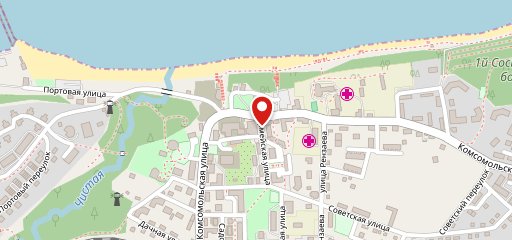 Жареная рыба на карте