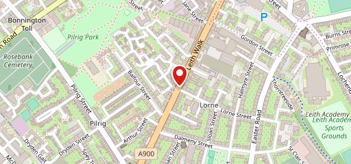 Frites-Leith Walk на карте