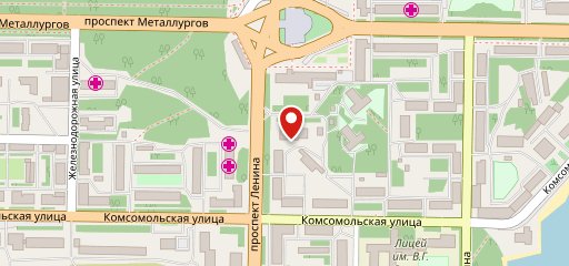 Фуд холл Корона на карте