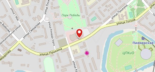 Фуд-корт ТРЦ «Пушкинский» на карте