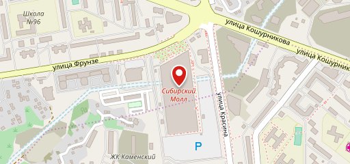 Фудкорт в Сибирском Молле на карте