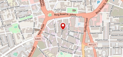 Funky Pizzas Wolverhampton на карте