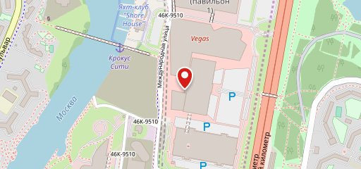 Ресторан «Фьюжн» на карте