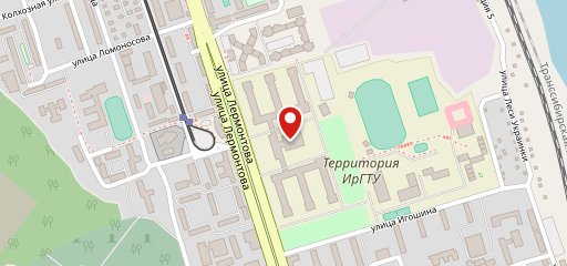 Столовая НИИрГТУ на карте
