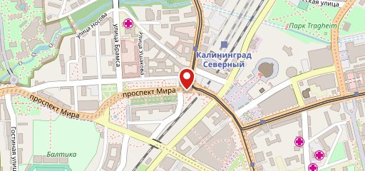 Габриел, пиццерия на карте