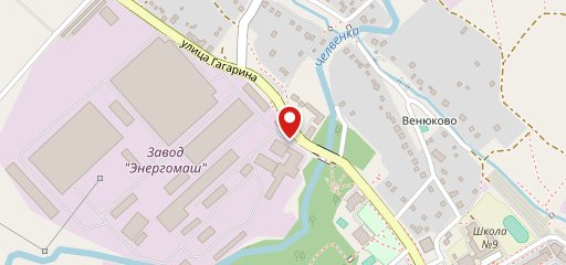Гагарин на карте
