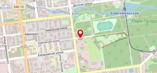 Гагарин на карте
