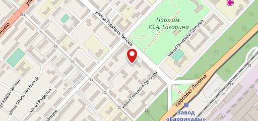 Гагарино на карте