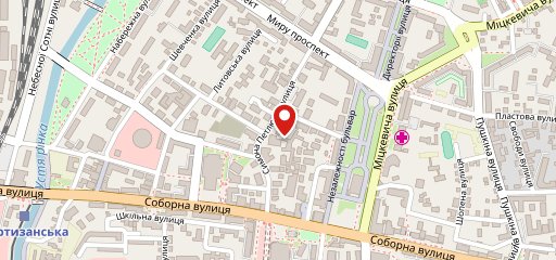 Галка на карте
