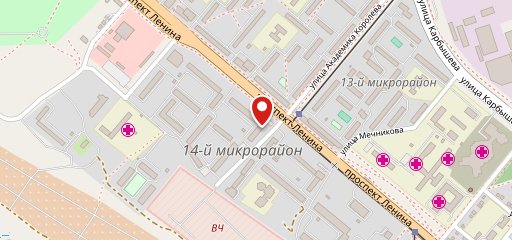Галка на карте