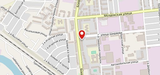 Гамбургер на карте