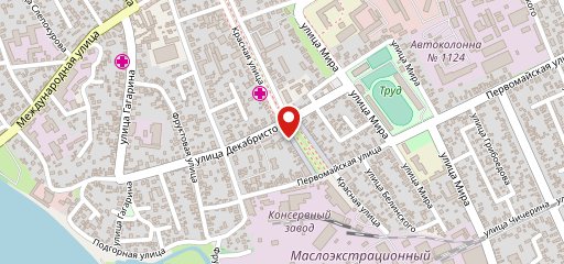 Гараж на карте