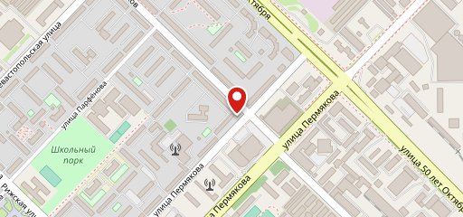 Гараж, разливные напитки на карте