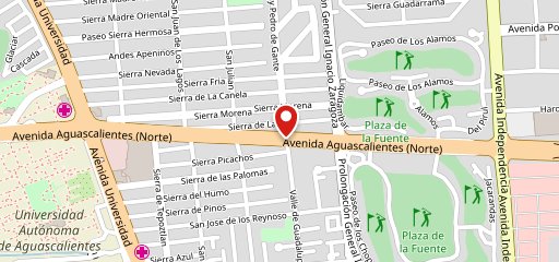 Garufa Aguascalientes Norte на карте