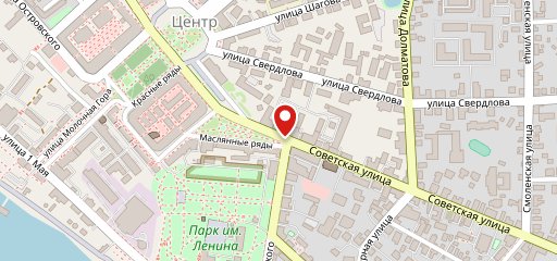 Гастро-паб на карте