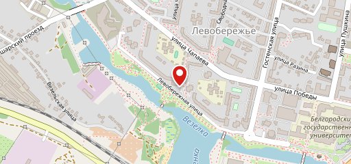 Сидрерия на карте