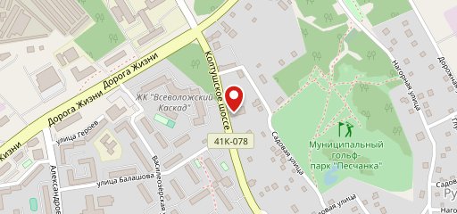 Рябово на карте