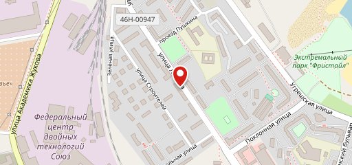 Александровский на карте