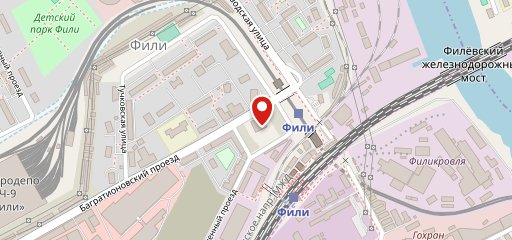 Гастроном на Филях на карте