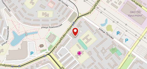 Гастрономическая столовая на карте