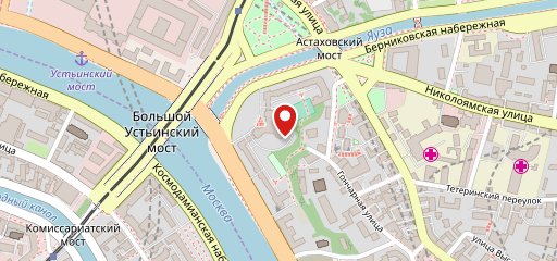 Гастрономический Бар "В Высотке" Moscow на карте