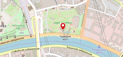 Зарядье на карте