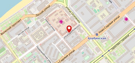 Гаудеамус, комбинат питания на карте