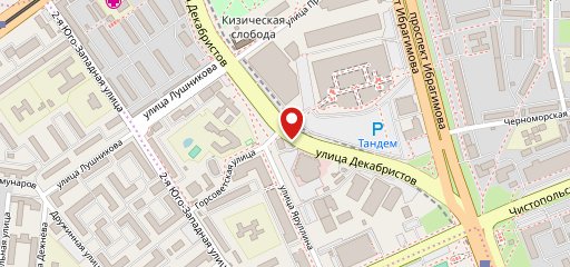 GAZON Street FOOD CAFE на карте