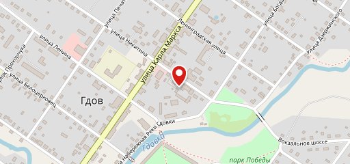 Гдов Буфет Авто на карте